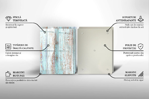 Tampa de parede do fogão a gás Tábuas vintage