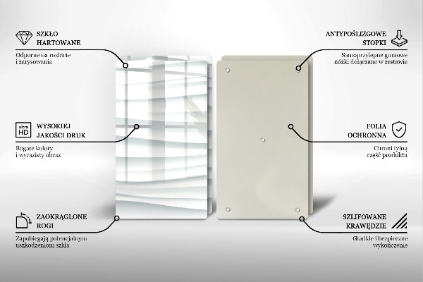 Tampa de parede do fogão a gás Estrutura moderna