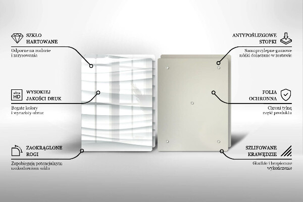 Tampa de parede do fogão a gás Estrutura moderna