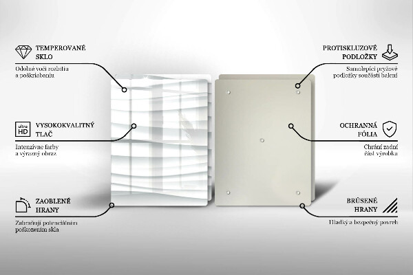 Tampa de parede do fogão a gás Estrutura moderna