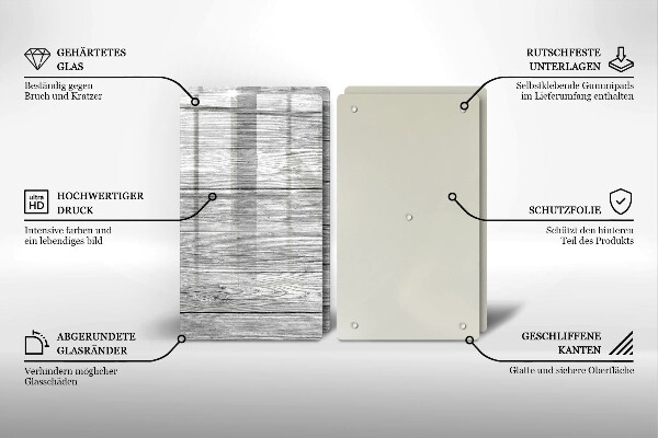 Tampa de parede do fogão a gás Madeira tábuas velhas