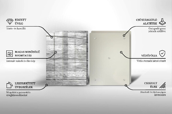 Tampa de parede do fogão a gás Madeira tábuas velhas