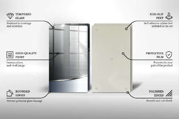 Tampa de parede do fogão a gás Padrão abstração metálica