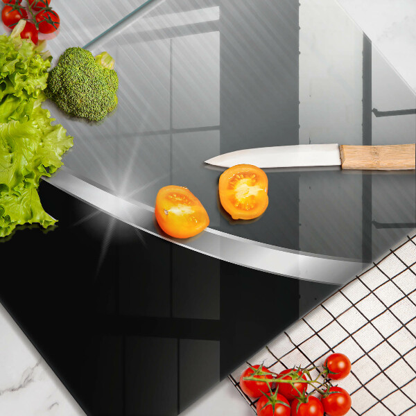 Tampa de parede do fogão a gás Abstração com metal