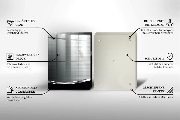 Tampa de parede do fogão a gás Abstração com metal