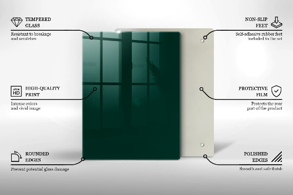 Protetor de bancada Cor verde