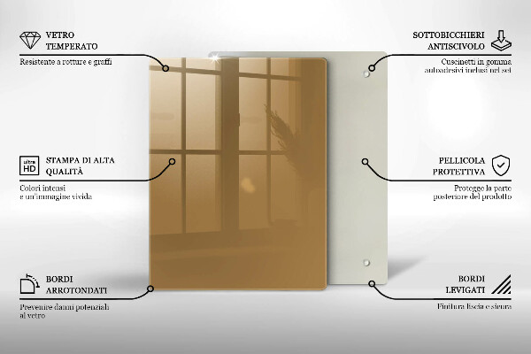 Protetor de bancada Cor bege