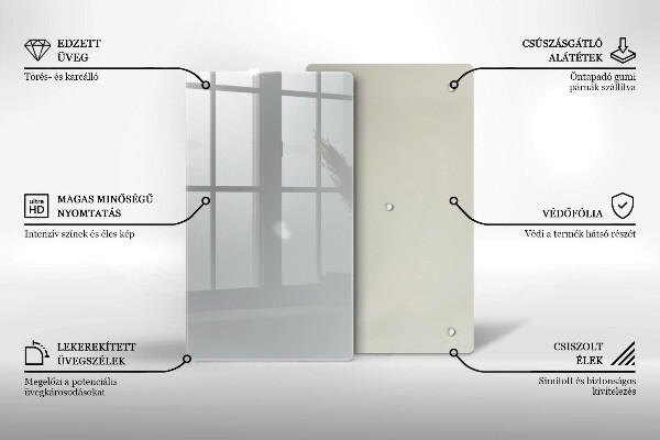 Proteção para placa de indução Cor cinza