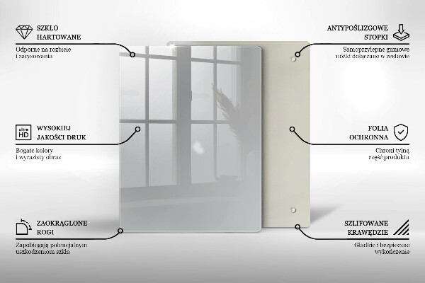 Proteção para placa de indução Cor cinza