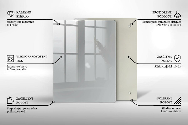 Proteção para placa de indução Cor cinza