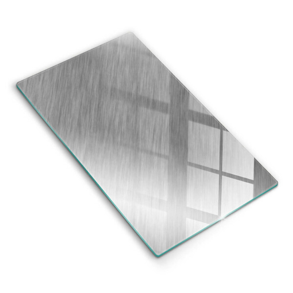 Protetor de placa de indução Fundo de textura metálica
