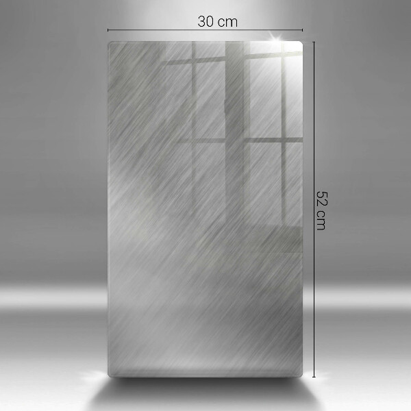 Protetor de placa de indução Fundo de textura metálica