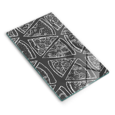 Protetor de bancada Ilustração de pizza