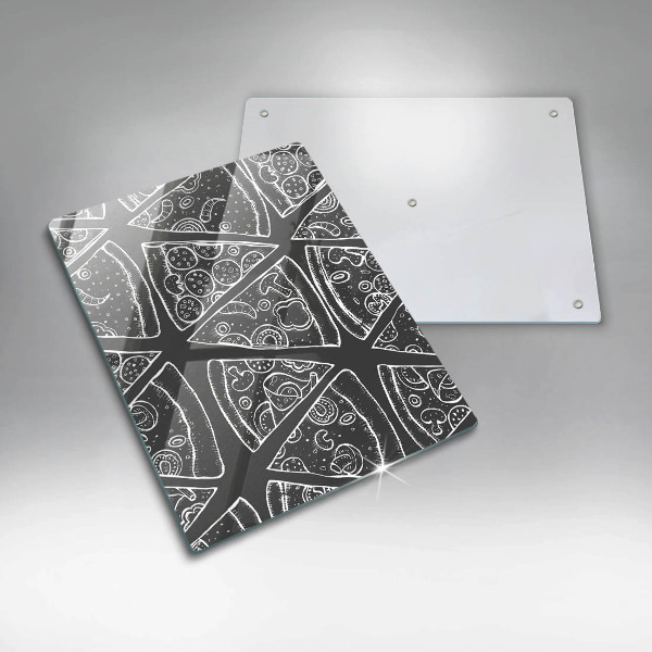 Protetor de bancada Ilustração de pizza