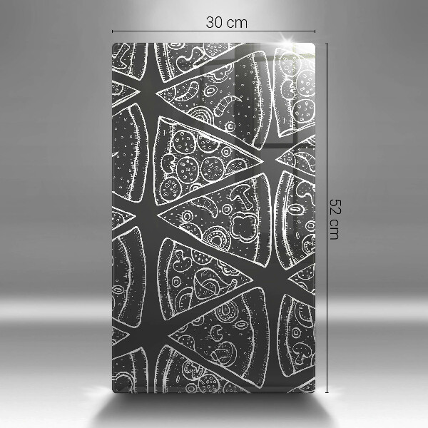 Protetor de bancada Ilustração de pizza