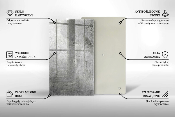 Protetor de bancada Textura de concreto