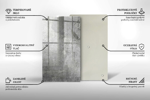 Protetor de bancada Textura de concreto