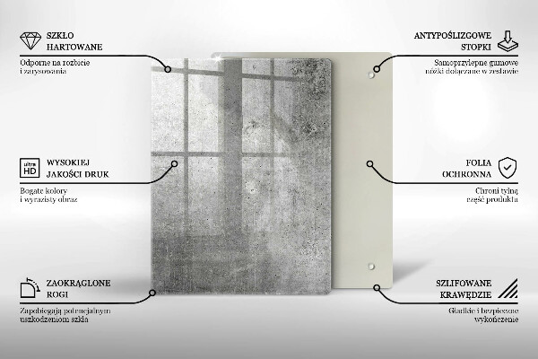 Protetor de bancada Textura de concreto