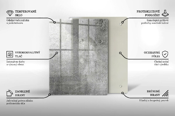 Protetor de bancada Textura de concreto