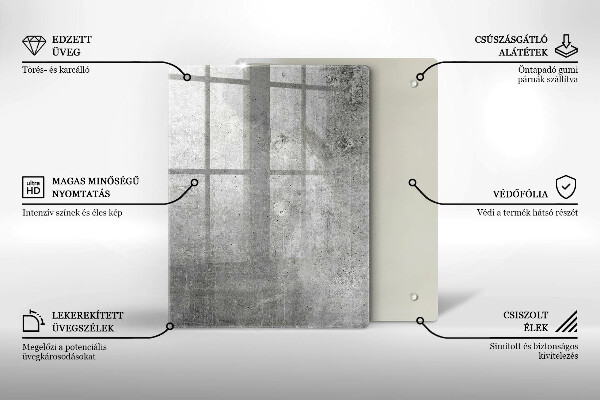 Protetor de bancada Textura de concreto