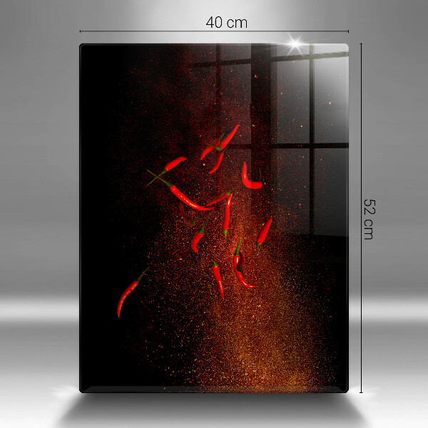 Protetor de placa de indução Pimentas picantes