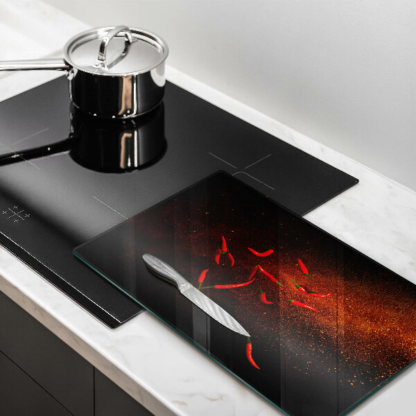 Protetor de placa de indução Pimentas picantes