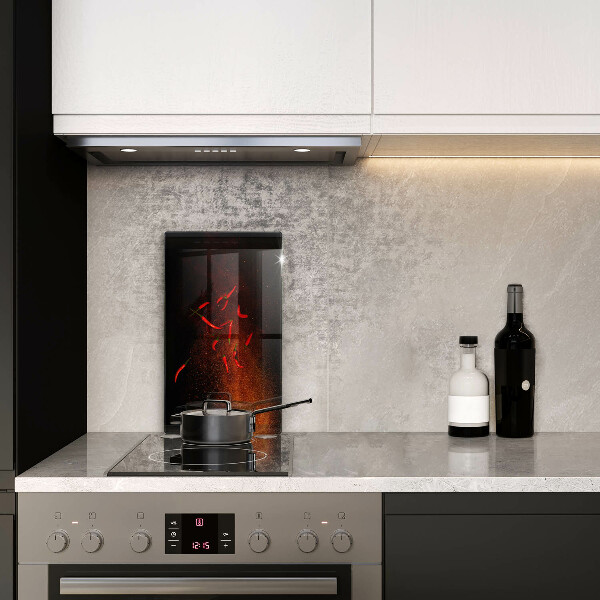 Protetor de placa de indução Pimentas picantes