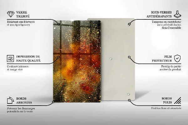 Protetor de placa de indução Especiarias coloridas