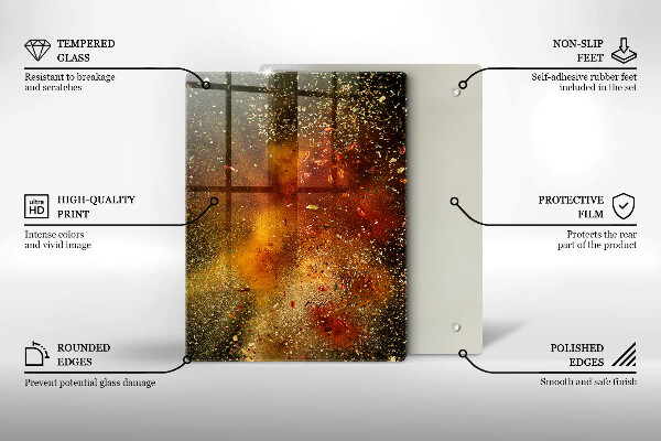 Protetor de placa de indução Especiarias coloridas