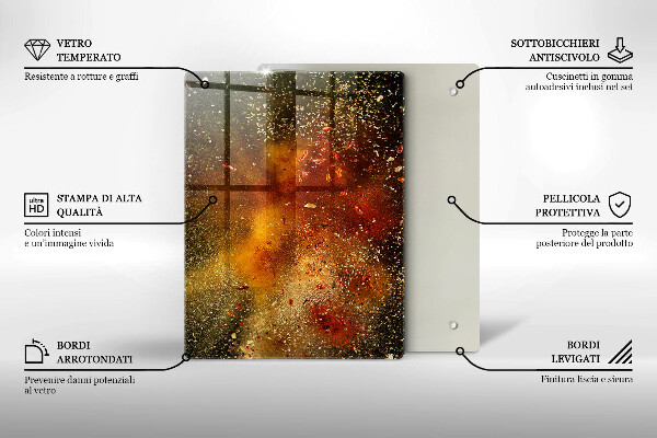 Protetor de placa de indução Especiarias coloridas