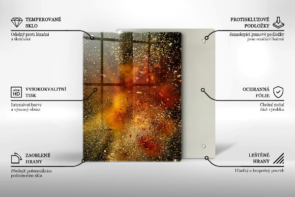 Protetor de placa de indução Especiarias coloridas