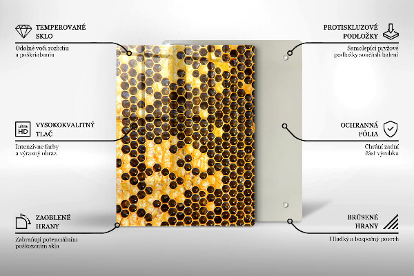 Protetor de bancada Favo de mel