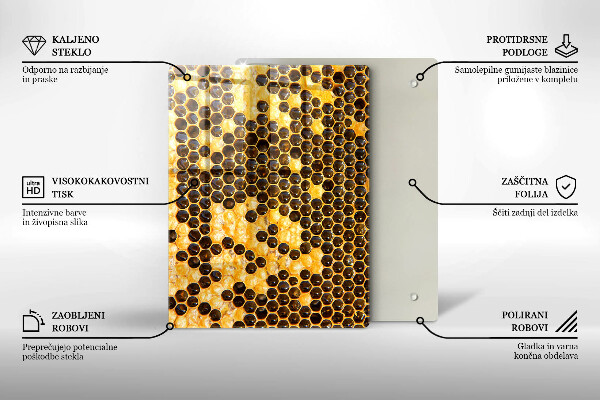 Protetor de bancada Favo de mel