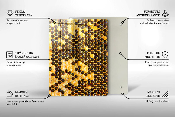 Protetor de bancada Favo de mel