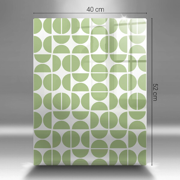 Proteção para placa de indução Padrão de formas boho