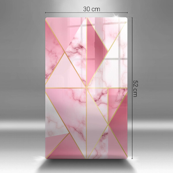 Protetor de bancada Mármore geométrico