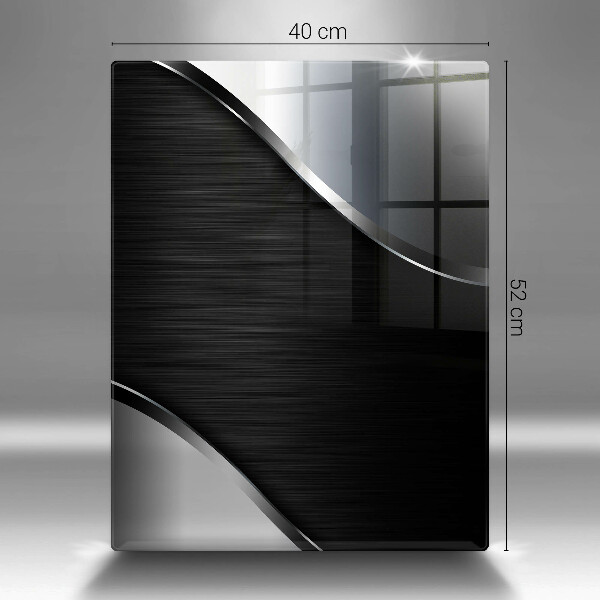 Protetor de placa de indução Abstração de metal