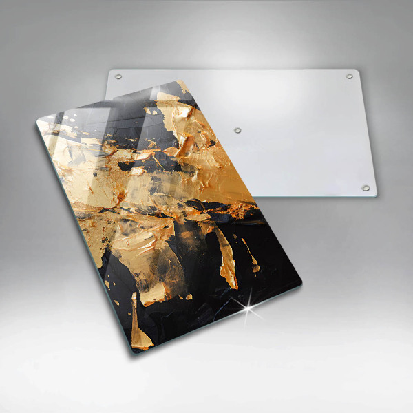 Proteção para placa de indução Textura de tinta elegante