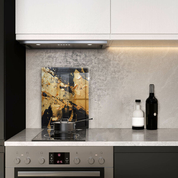 Proteção para placa de indução Textura de tinta elegante