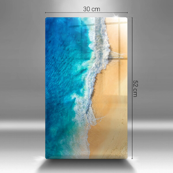 Protetor de bancada Praia e mar