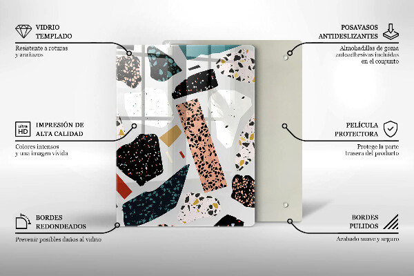 Protetor de placa de indução Pedra de porcelana