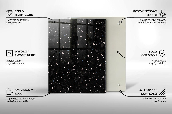 Protetor de bancada Grés escuro