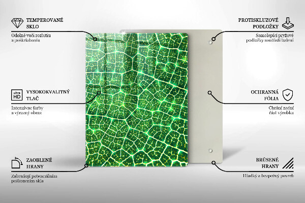 Proteção para placa de indução Estrutura da folha