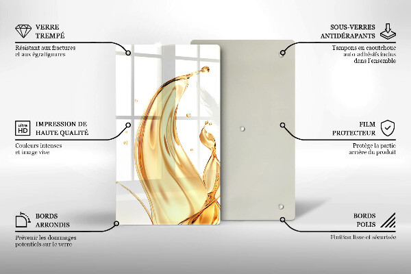 Proteção para placa de indução Azeite