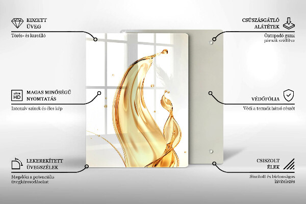 Proteção para placa de indução Azeite