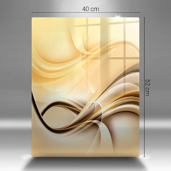 Protetor de placa de indução Fumaça abstrata