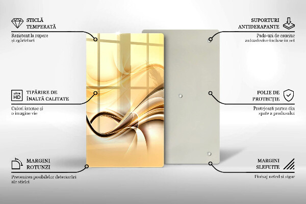 Protetor de placa de indução Fumaça abstrata