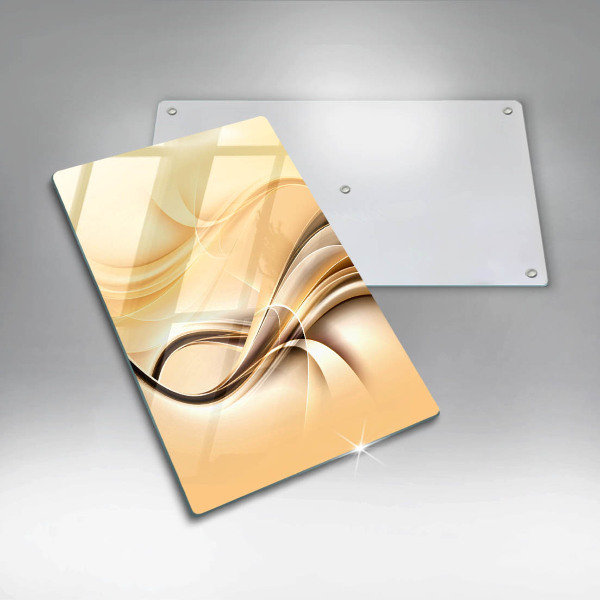 Protetor de placa de indução Fumaça abstrata