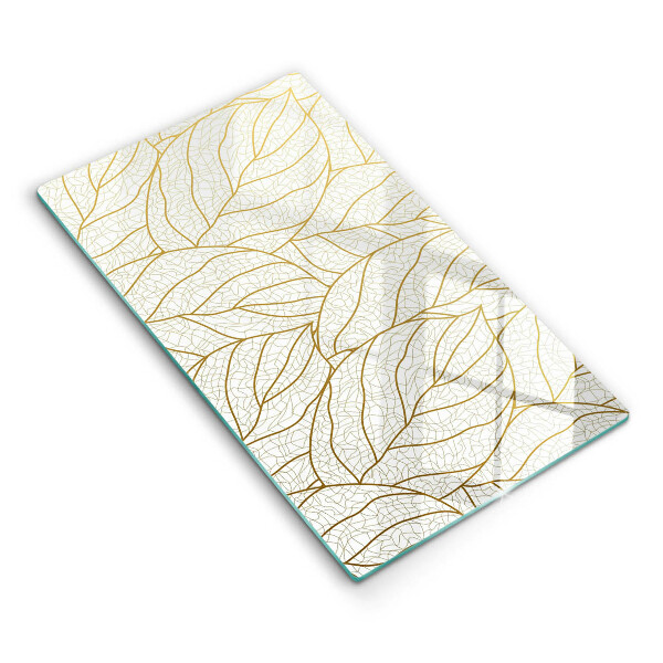 Proteção para placa de indução Padrão de folha de arte de linha