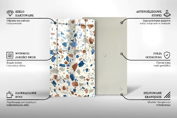 Protetor de bancada Grés decorativo